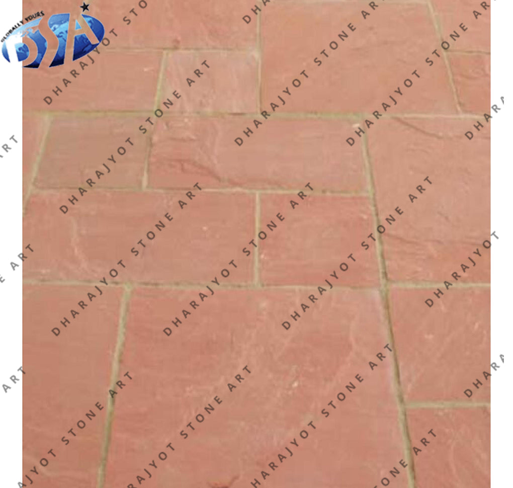 Mandana Red Sandstone Block