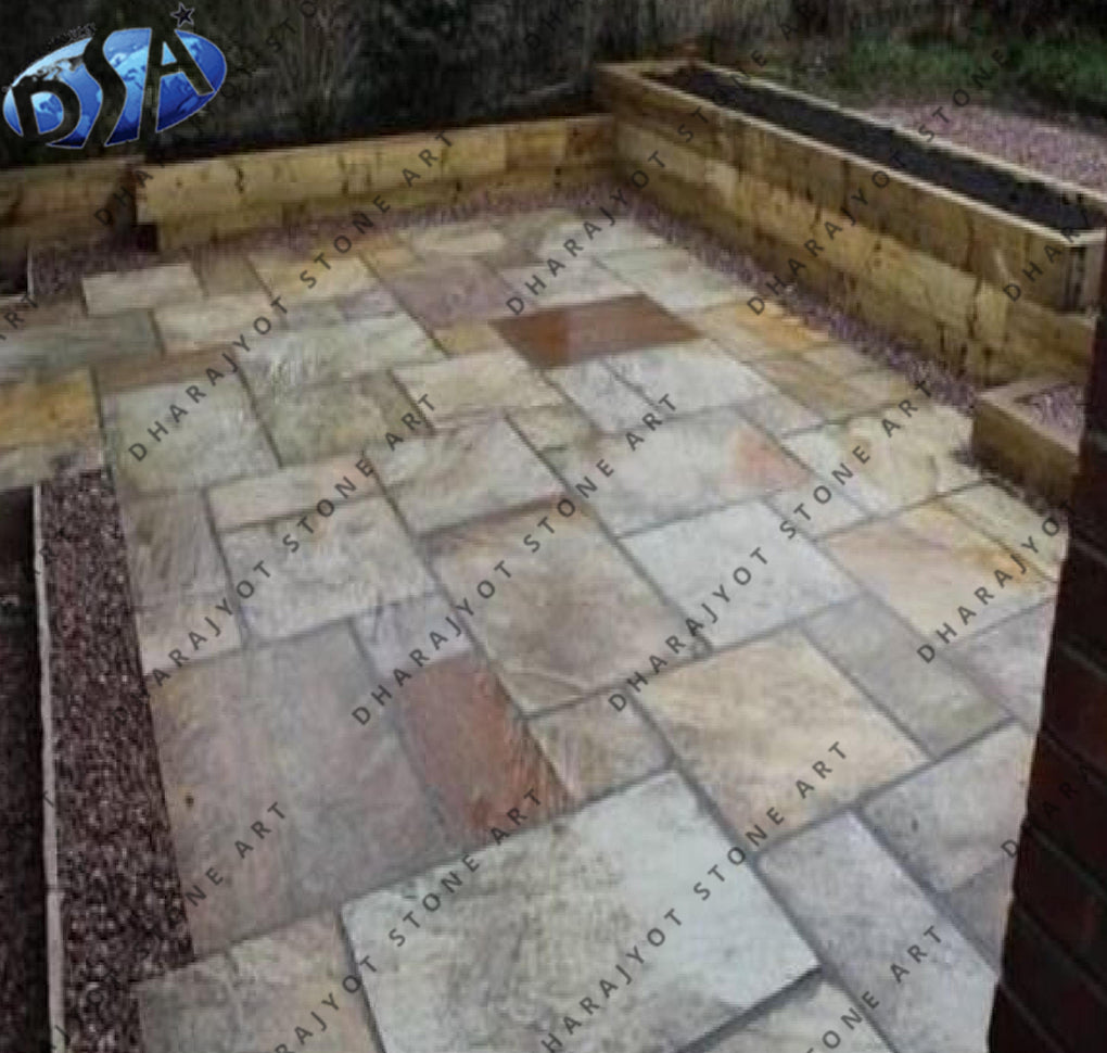 Mint Fossil Natural Sandstone Tiles