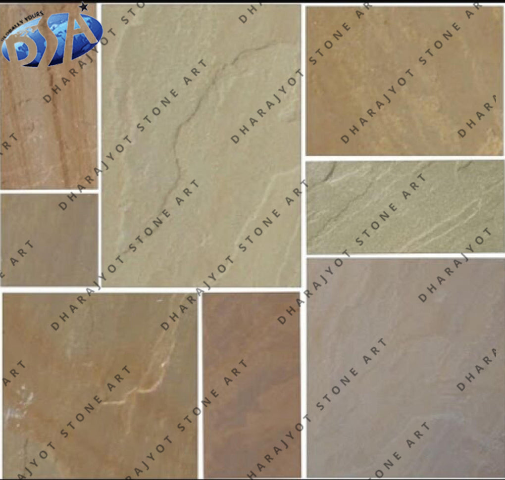 Buff Brown Sandstone Slab