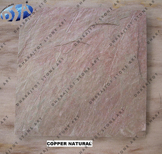 Polished Copper Natural Sandstone Slatestone