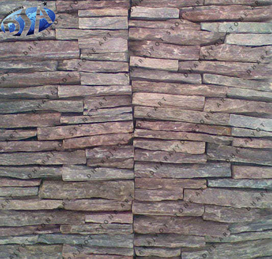 Modern Stone Brick Multicolor Slate