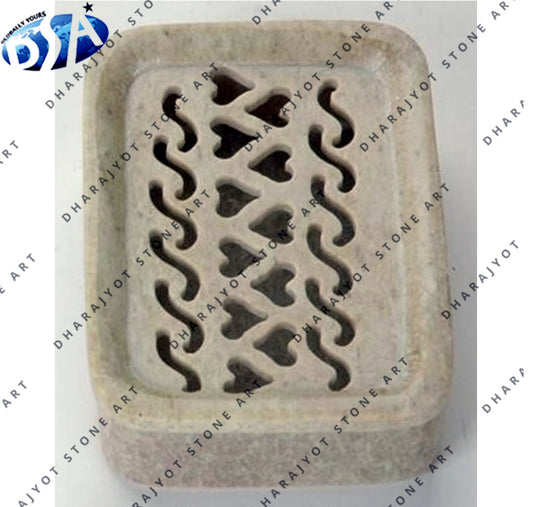 Hand Carving Stone Work Soapdish