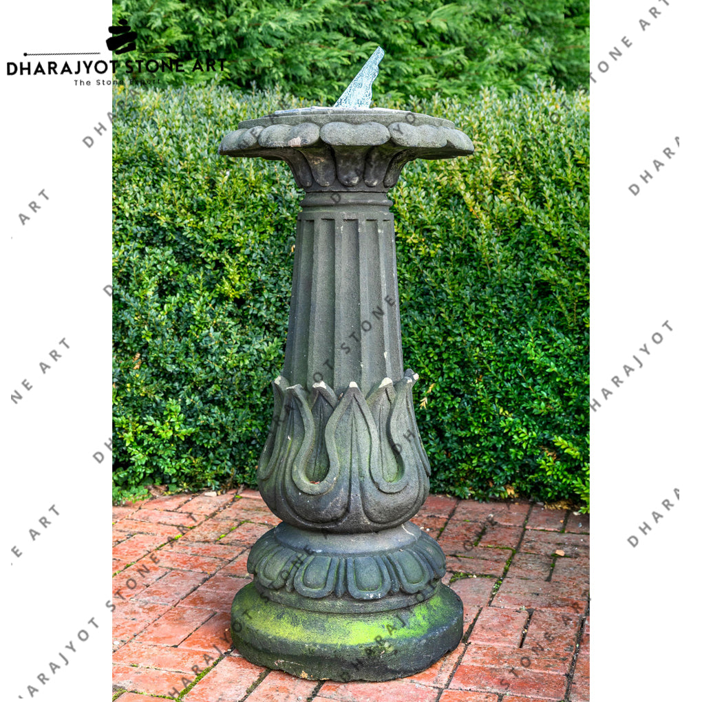 Original Decorative Stone Victorian Sundial
