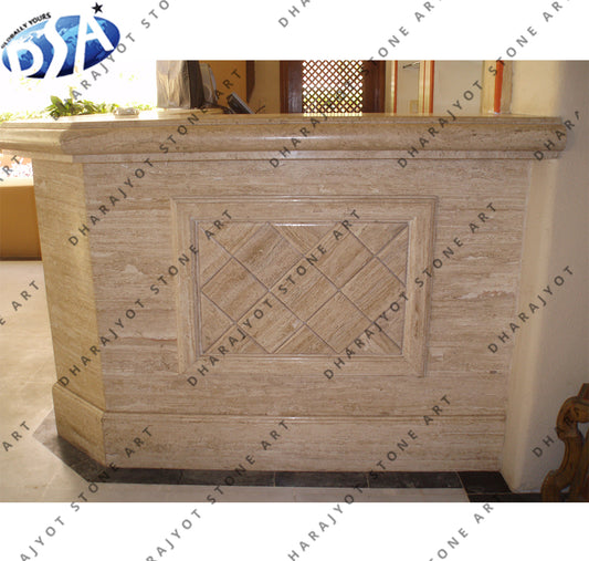 Marble Top Counter Table