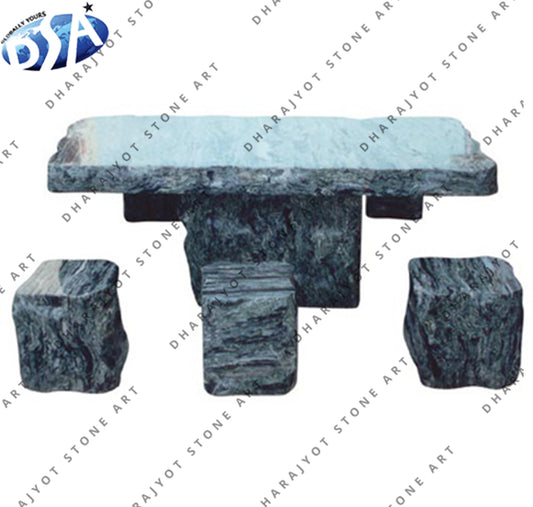 Black Customized Marble Table