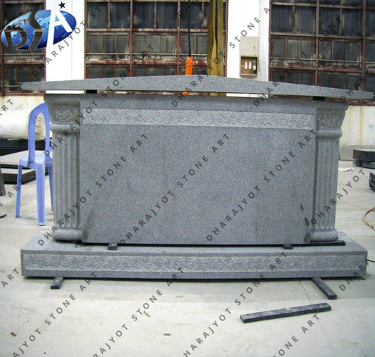 Grey Granite Stone Table