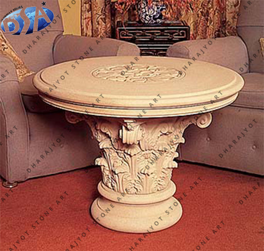 Classical European Natural Stone Marble Table Top