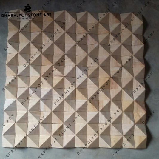 Antique Design Stone Carved Tapered Mosaic