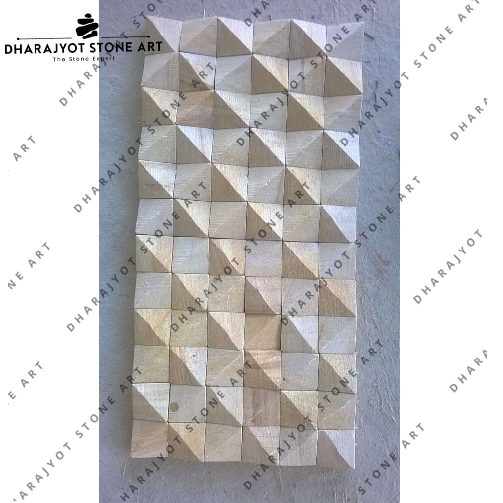Natural Culture Stone Decoration Tapered Mosaic