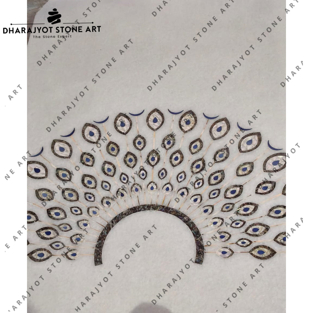 Luxurious Handcrafted Marble Table Top