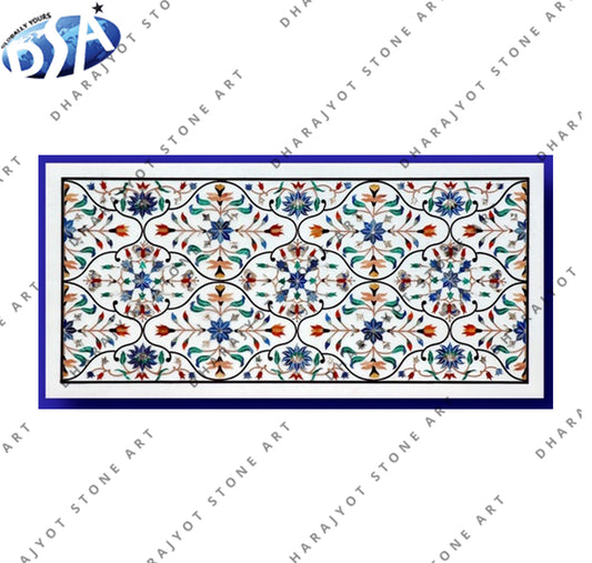 Interior Design Marble Stone Inlay Table Top