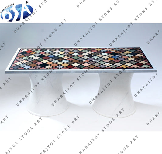 Marble Inlay Coffee Tables