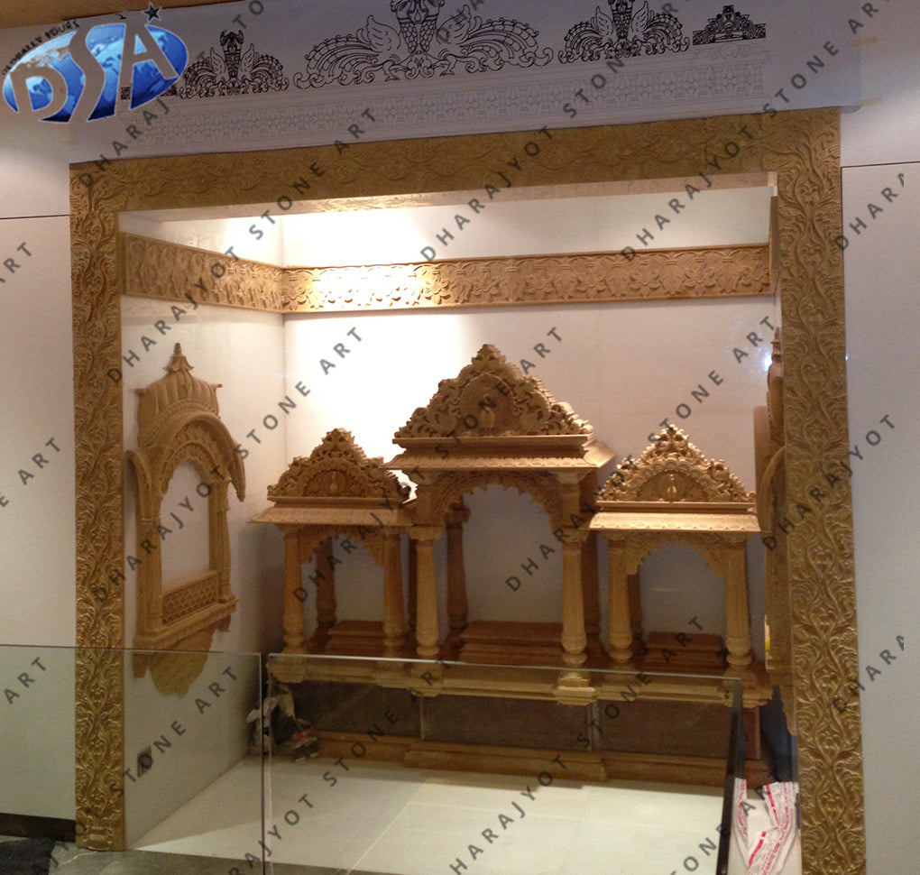 Luxury Large Home Decor Marble Stone Temple