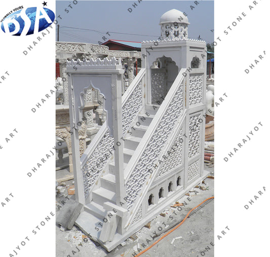Carved White Makrana Temple