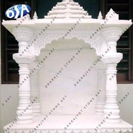 Manufacture White Marble Temple