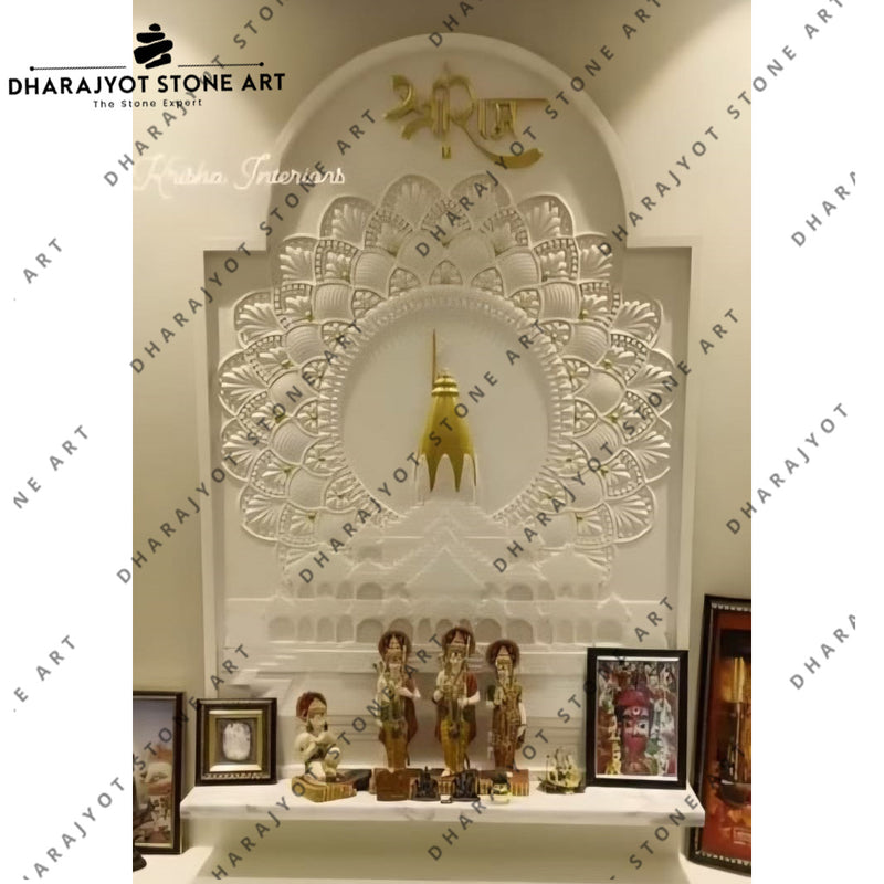Traditional Indian Carved Stone Temple