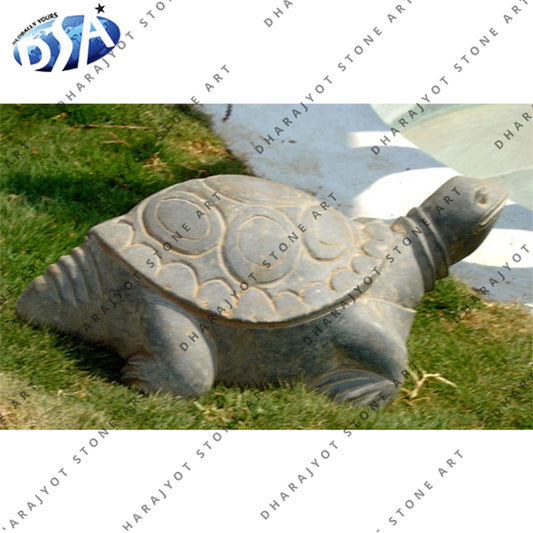 Hand Carved Sea Stone Tortoise Statue