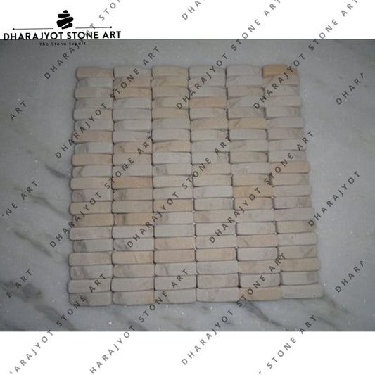 Square Marble Stone Up And Down Mosaic
