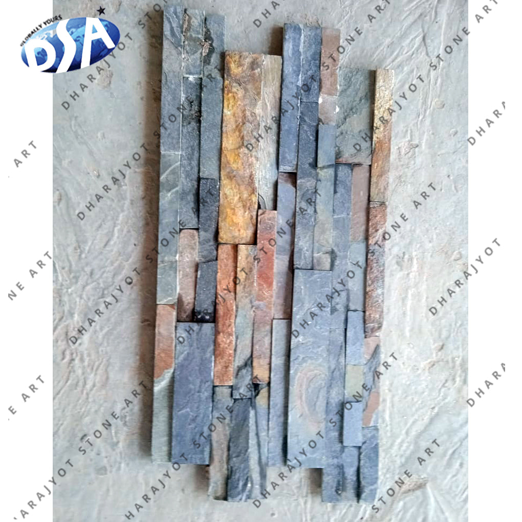 Natural Ledge Culture Stone Z Shape Slate For Wall Cladding