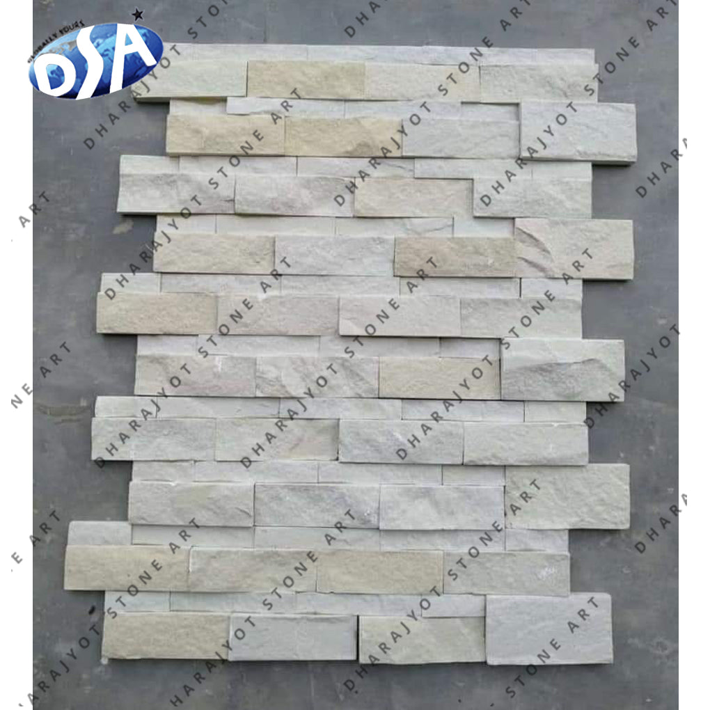 White Sandstone Panel Wall Carving