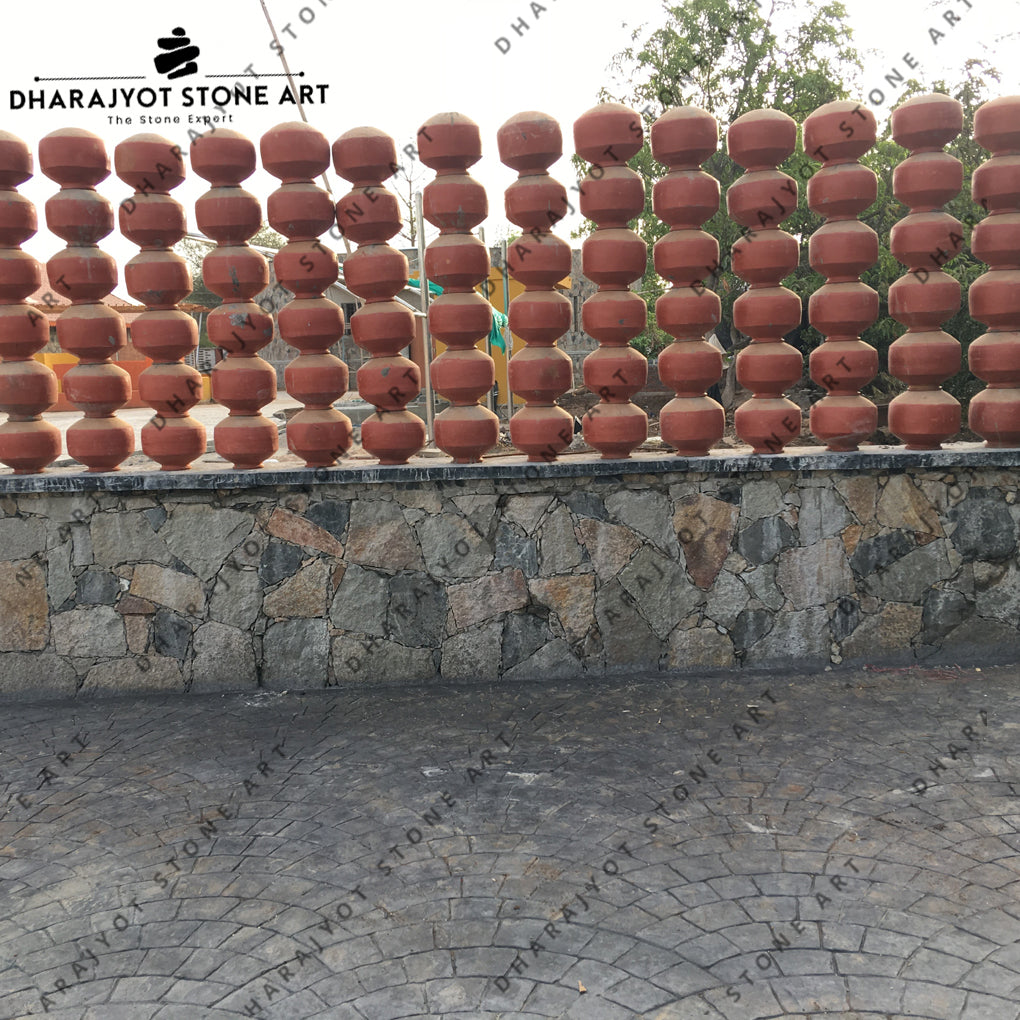 Natural Big Cobble Loose Stone Wall Cladding