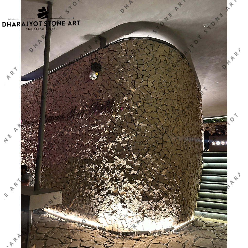 Resistant Modern Eco-Friendly Natural Stone Wall Cladding
