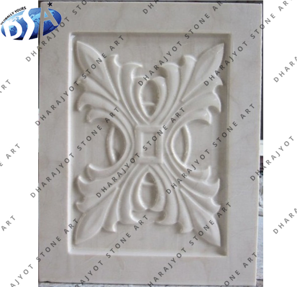Classic Western Modern Stone Carving Wall Panel