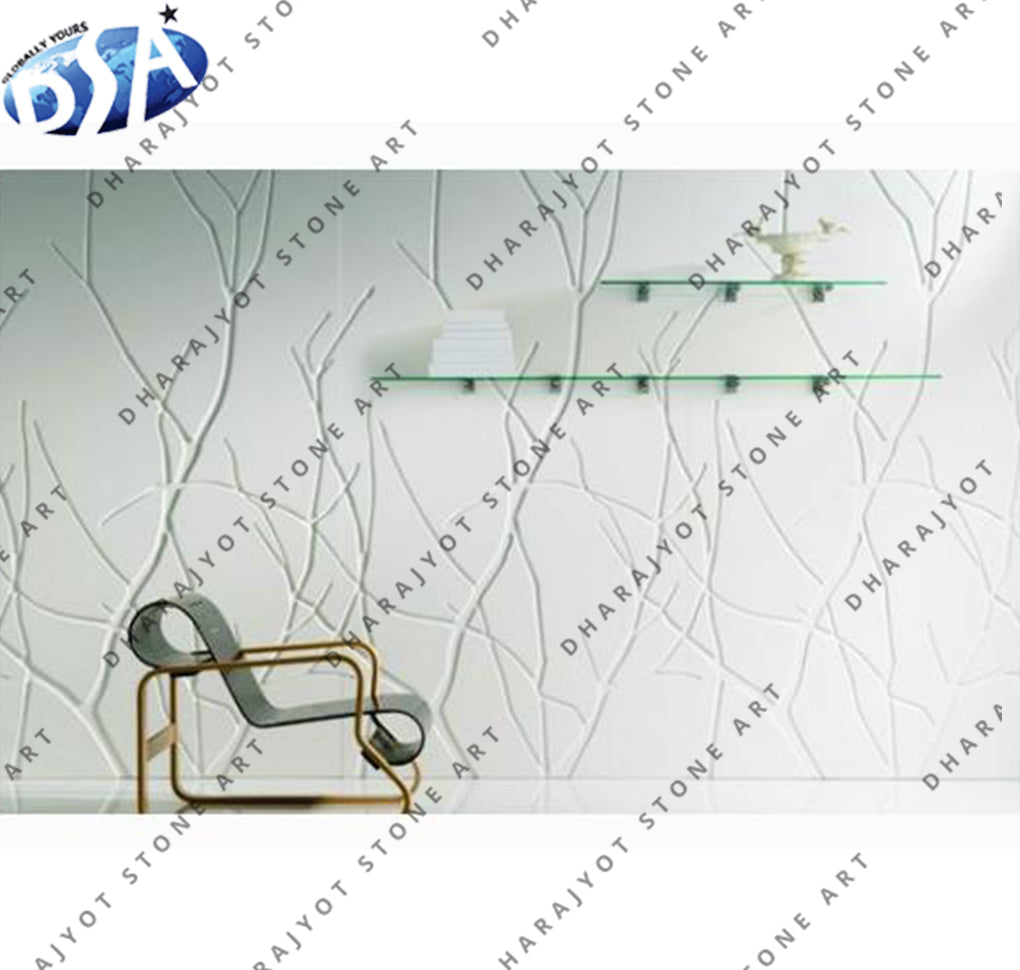 Elegant Nature-Inspired Art for Living Room Natural Stone Wall Panel