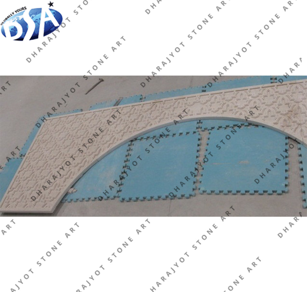 Hand-Carved Traditional Natural Stone Wall Panel