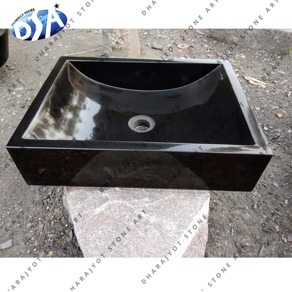 Black Qutone Bathroom Wash Basin