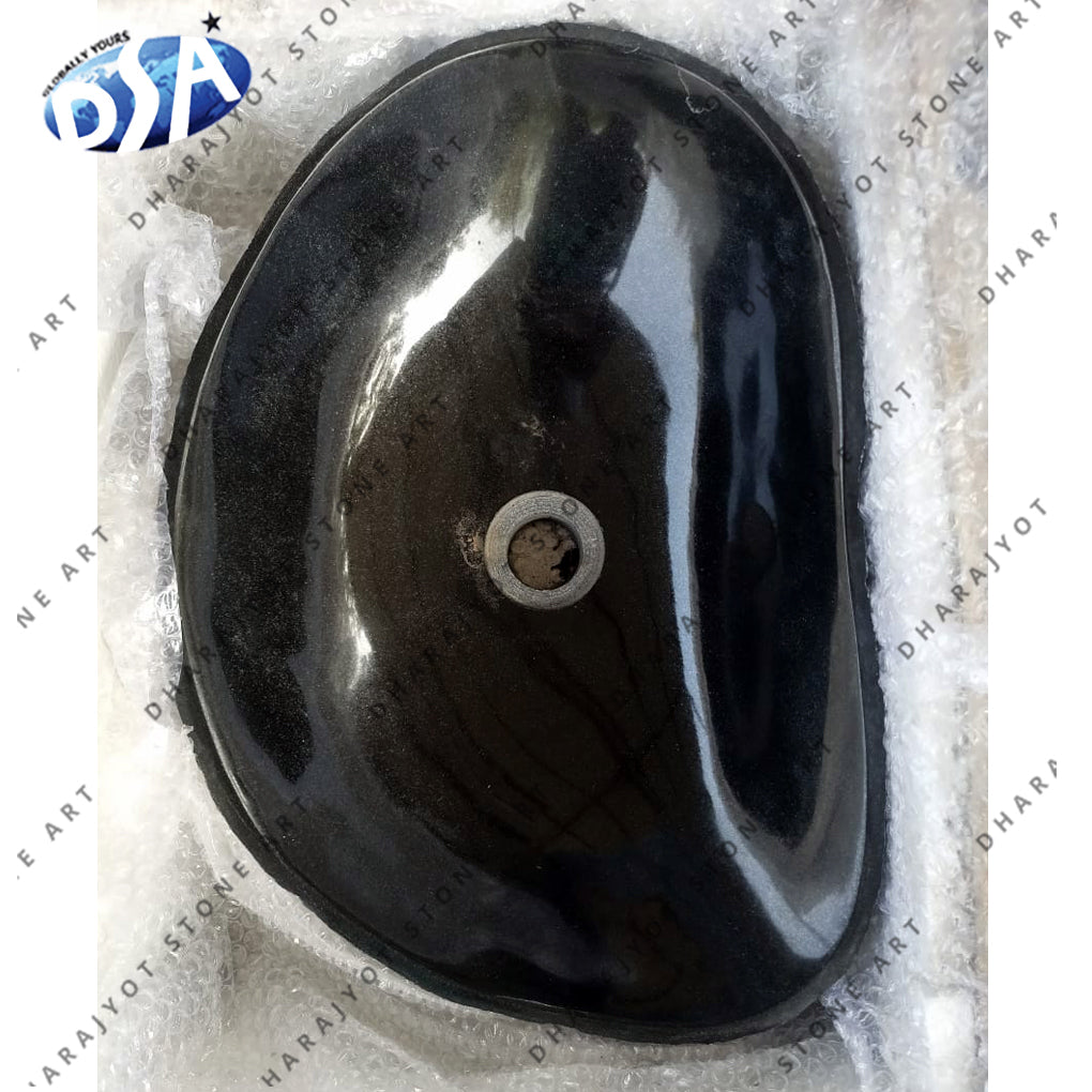 Black Granite Hand Wash Basin Bathroom Sinks