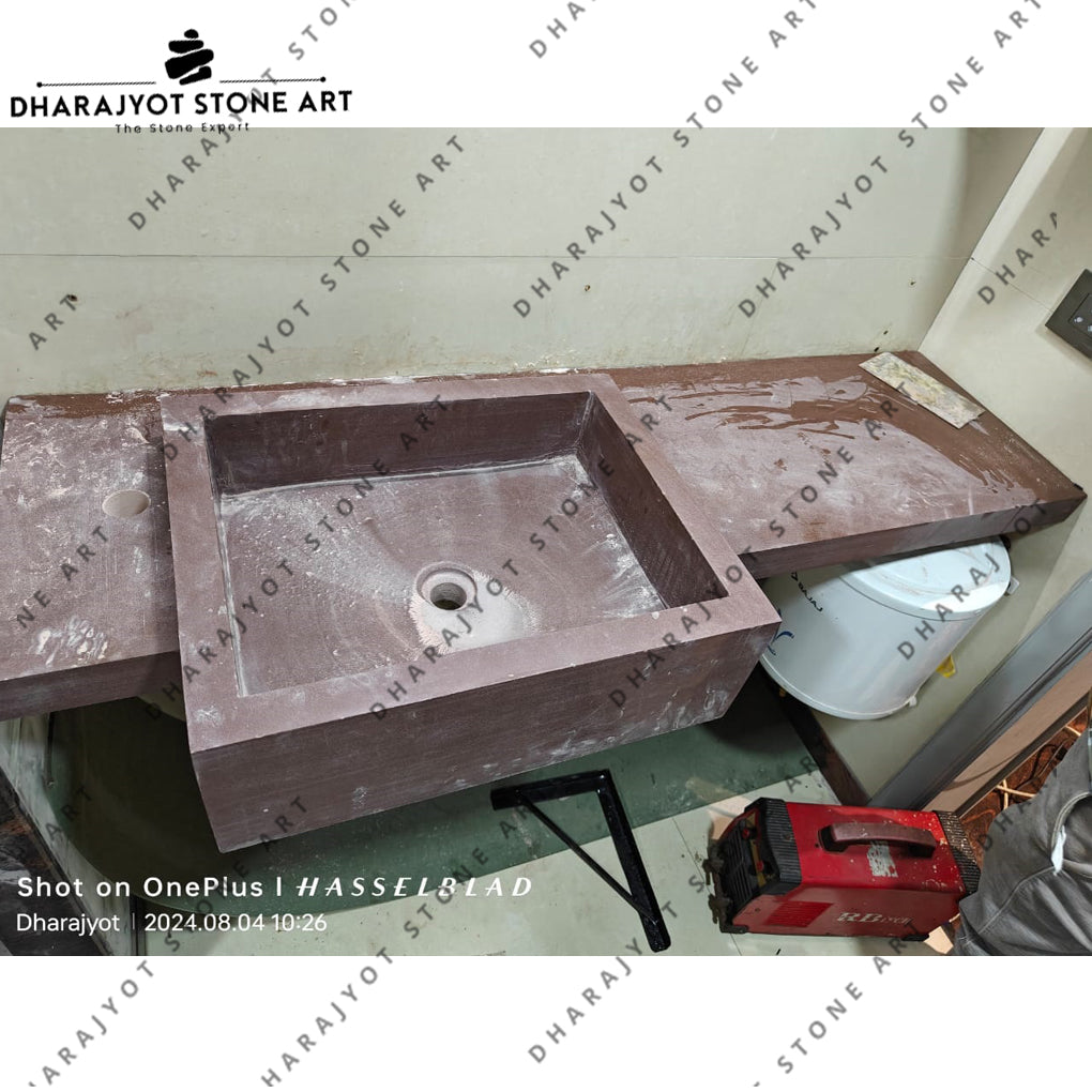 Customization Marble Stone Polished Decoration Bathroom Counter top