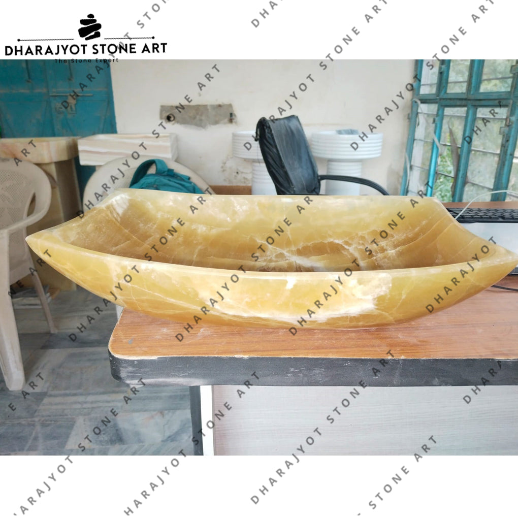 Natural Stone Custom Size Marble Wash Basin Countertop Sinks