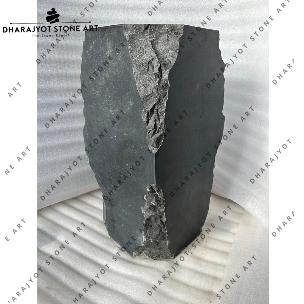 Natural Rock Modern Black Basalt Stone Washbasin