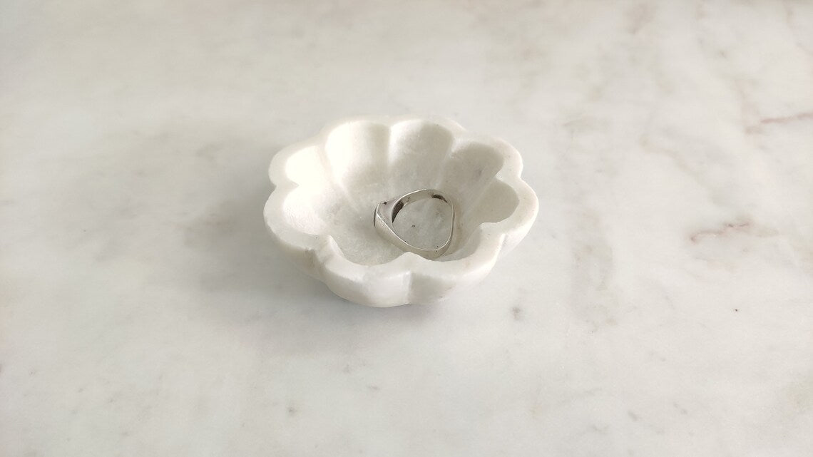 Marble Flower Tray