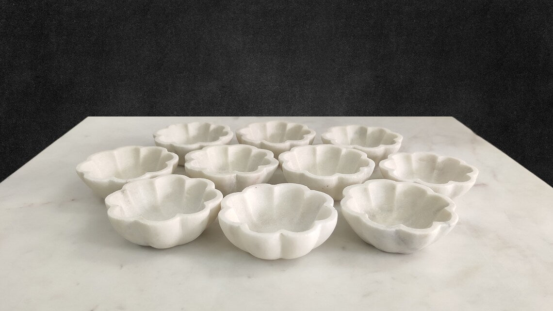 Marble Flower Tray