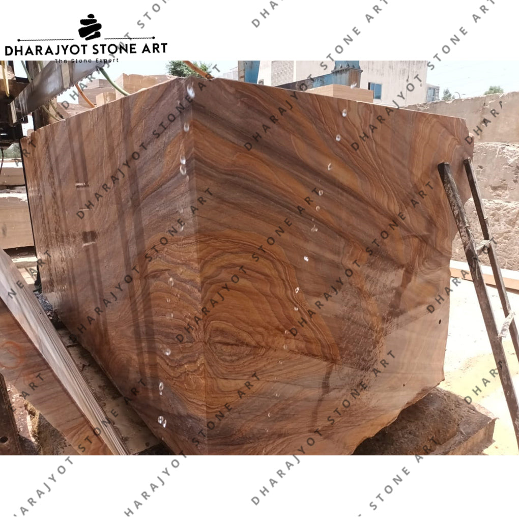 Rainbow Sandstone Block