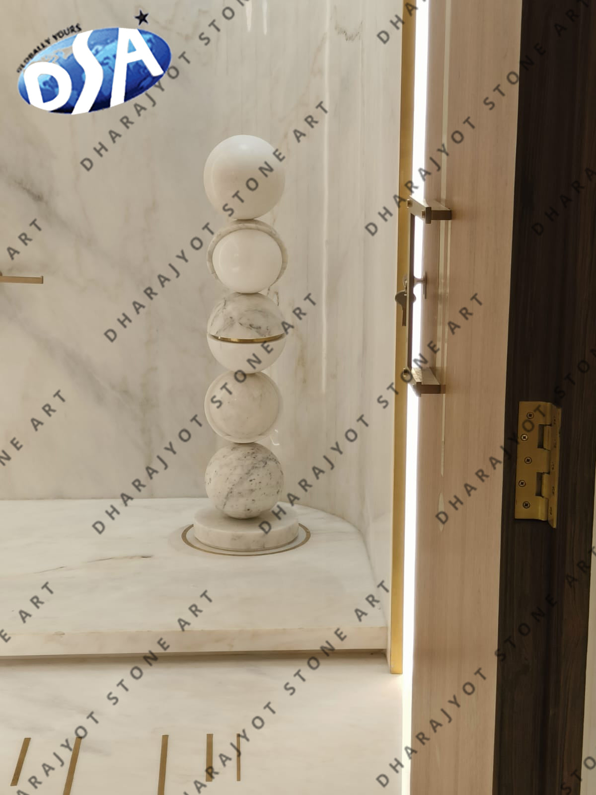 Luxury Latest Design Home Decor Living Room Accessories Stone Marble