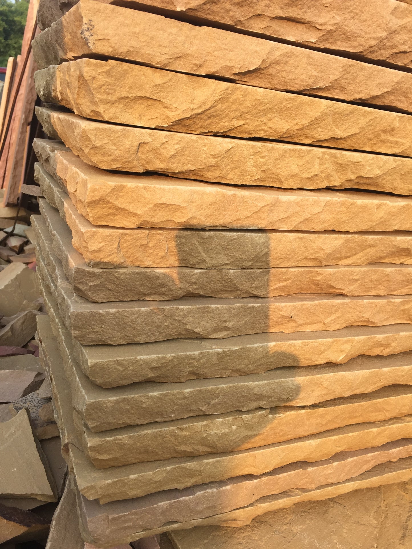 Wholesale Lalitpur Yellow Sandstone Tiles Decor