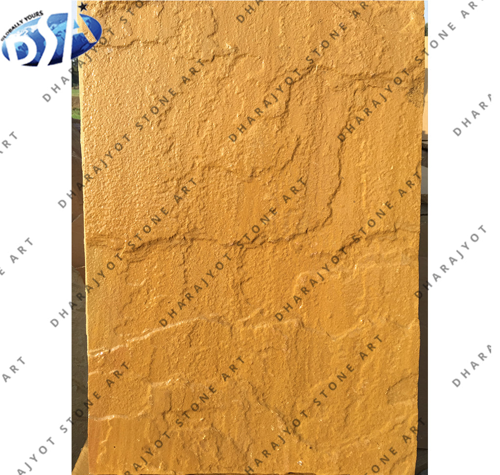 Lalitpur Yellow Sandstone Honed Outdoor Tiles And Slabs