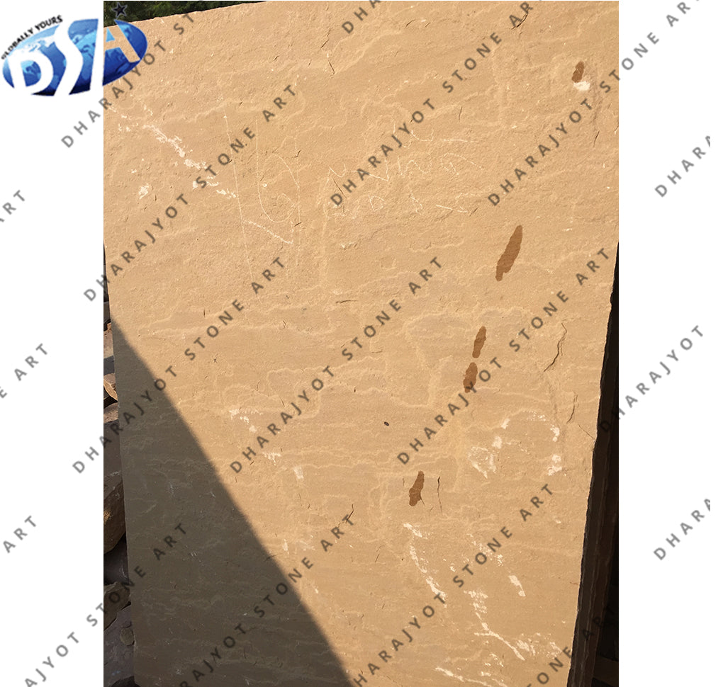 Lalitpur Yellow Sandstone Honed Outdoor Tiles And Slabs