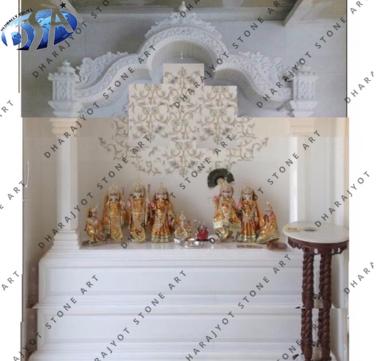 White Marble Traditional Temple