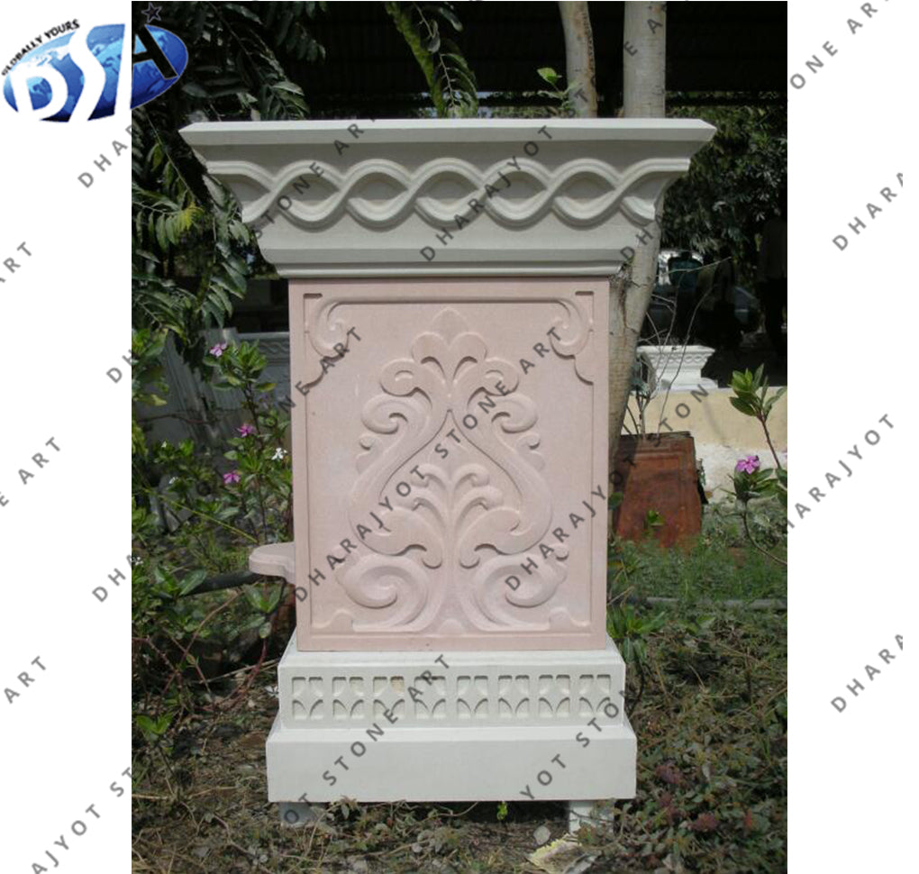 White And Pink Sandstone Tulsikyara