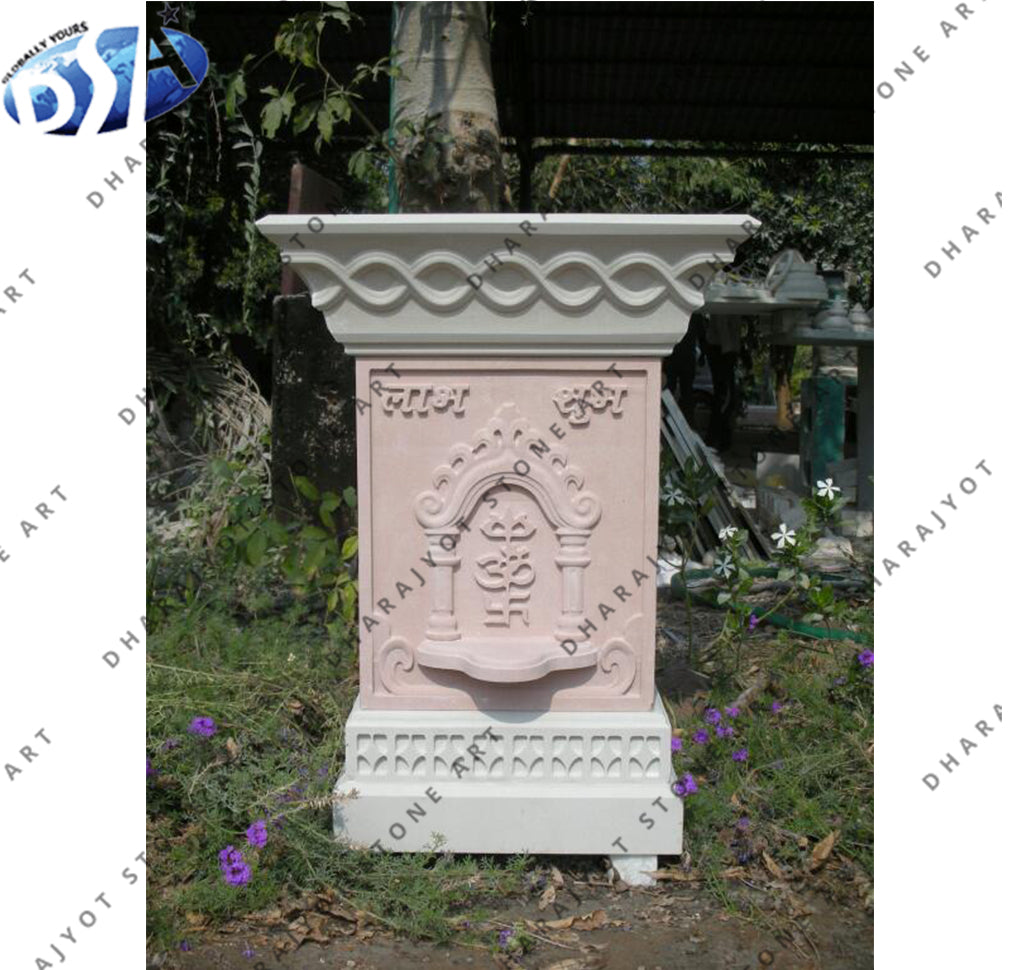 White And Pink Sandstone Tulsikyara