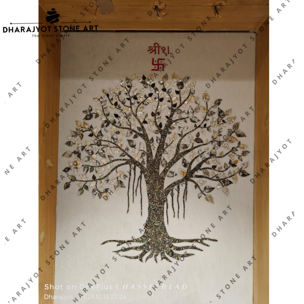 The Beauty of MOP Inlay on Australian White Marble