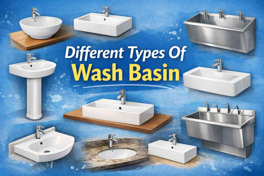 types of wash basin