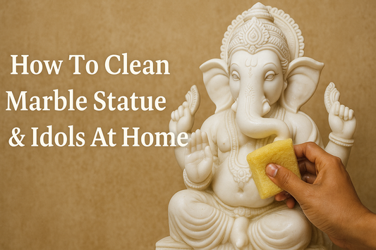 How To Clean Marble Statue & Idols At Home