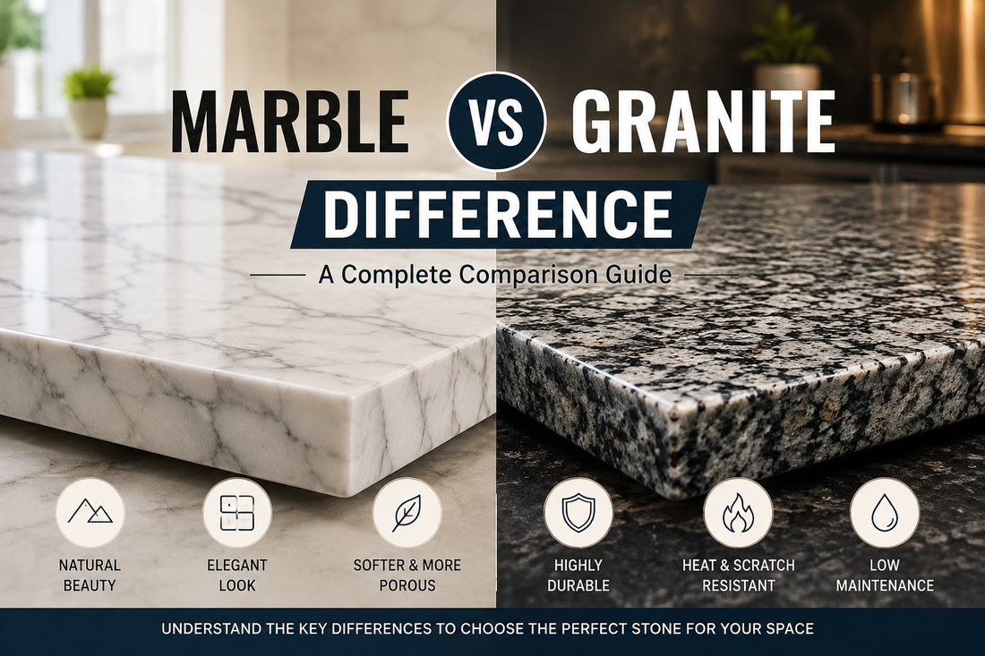 Marble and Granite Difference: A Complete Comparison Guide 