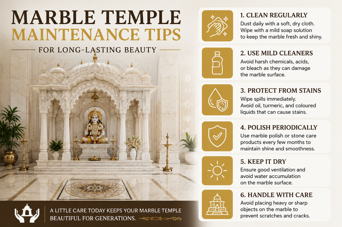 Marble Temple Maintenance Tips for Long-Lasting Beauty