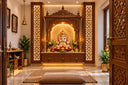 Indian Hindu Style Pooja Room Temple Designs for Home